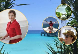 Солнце, море и личный пляж: Анна Банщикова показала видеоотчет из отпуска на Мальдивах
