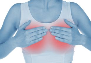 Почему грудь после месячных набухла и болит