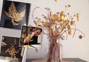 Мастер-класс: как за 230 рублей превратить опавшие листья в роскошные предметы декора