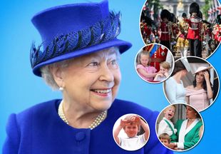 В честь дня рождения королевы: 7 ярких эпизодов с торжественных парадов разных лет