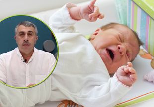 Доктор Комаровский пояснил, как правильно успокаивать плачущего ребенка