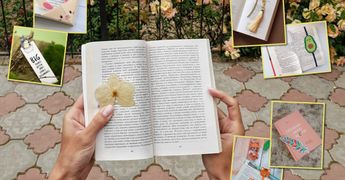 Идеи для книголюбов: 12 милых закладок, которые может сделать каждый