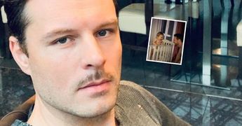 Забавные ребята: Евгений Пронин устроил зажигательные танцы с 8-месячным сыном