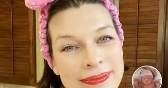 Милла Йовович рассказала, почему у ее новорожденной дочери 3 имени, одно из которых... мужское