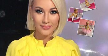 И мило, и смешно: Лера Кудрявцева показала первые занятия 2-летней дочки балетом