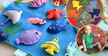 Мастер-класс: как сделать игрушку «Детская рыбалка»