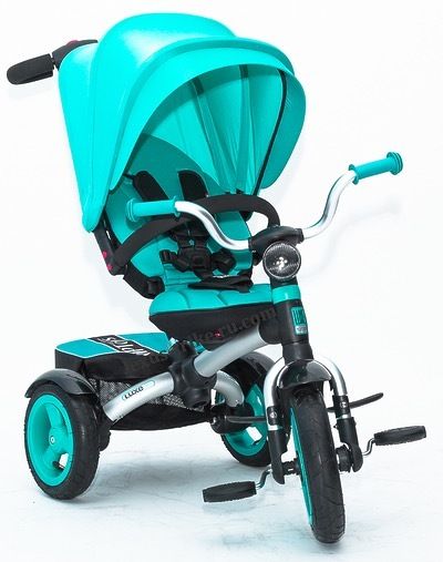 Приобрела для дочери классный велосипед-коляску VIP TRIKE ORIGINAL LUXE Blue NEW на официальном сайте.