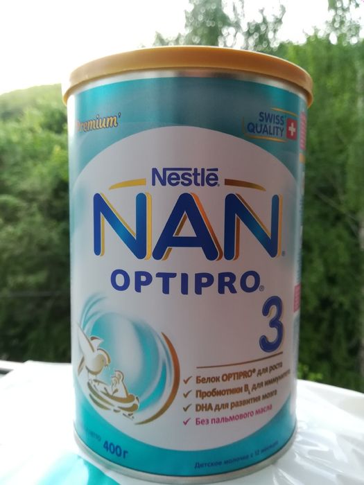 Детская смесь Nan 3 Optipro