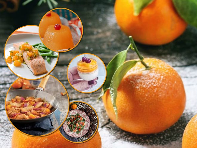 Самые новогодние: 12 рецептов блюд с мандаринами