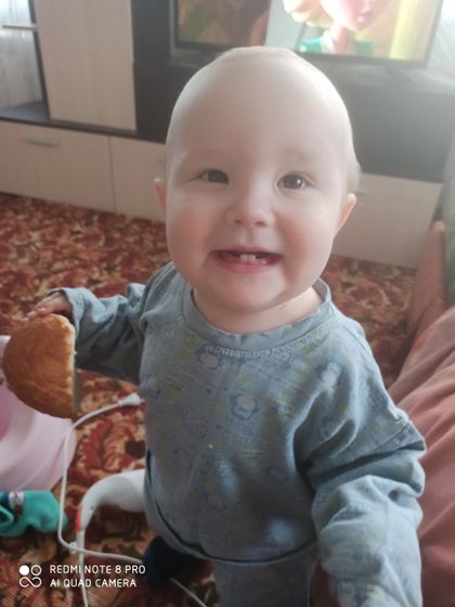Сыночку сегодня 1 годик