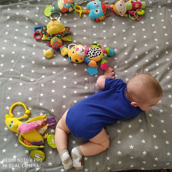 Матвею 5 месяцев 💙💙💙