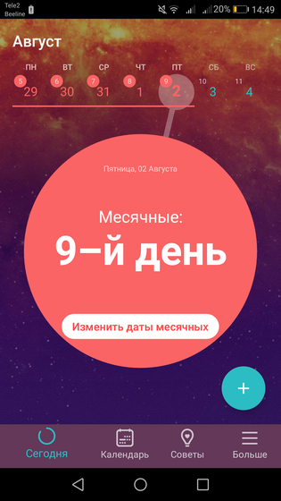 Первые месячные после родов..