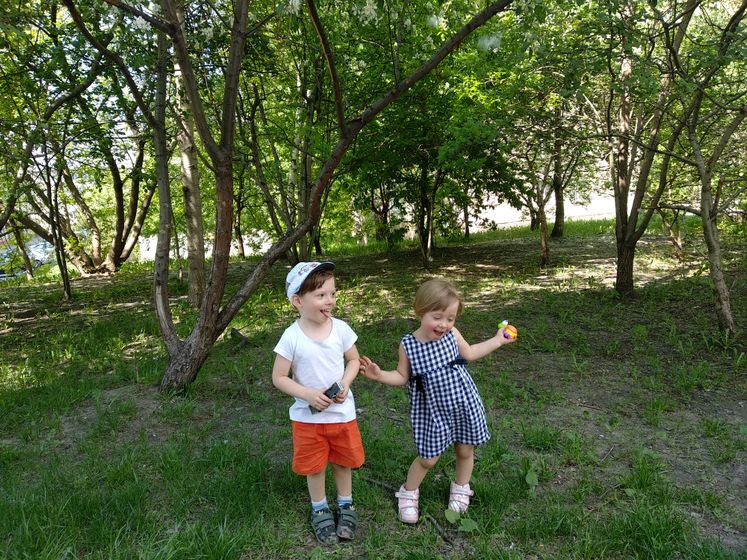 Наши игры на природе!