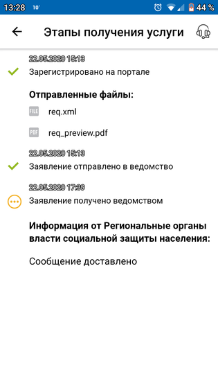 Выплата 3-7 лет