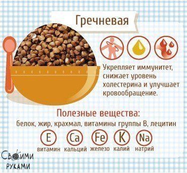 А какие каши вы