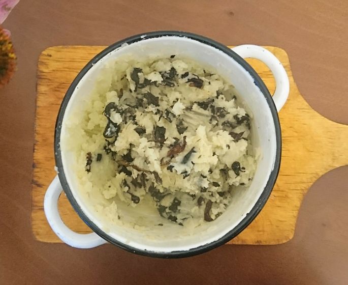 Толченка с лесными грибами
