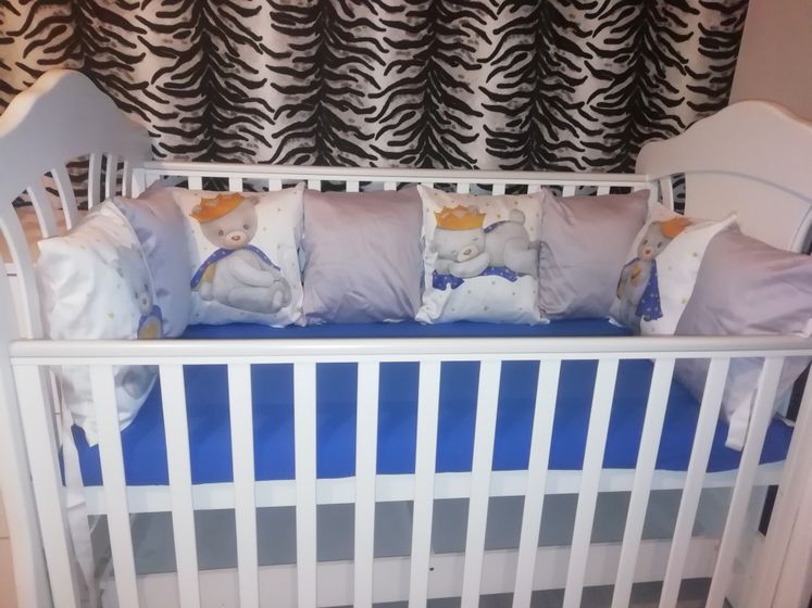Наша кроватка для будущего сыночка👶