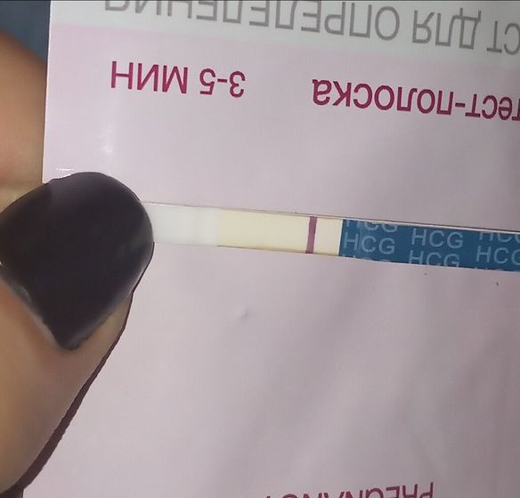 Тест не передержала,почему такой