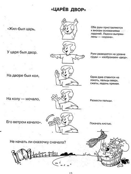 План развития ребёнка. День пятый