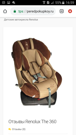 Автокресло Renolux 360 0-18