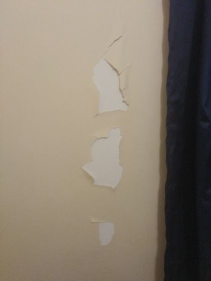 Живём на съемной квартире.