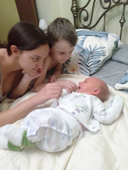 Нам три недели 🍼