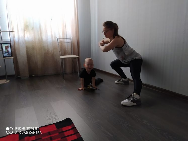 Про тренировки дома...