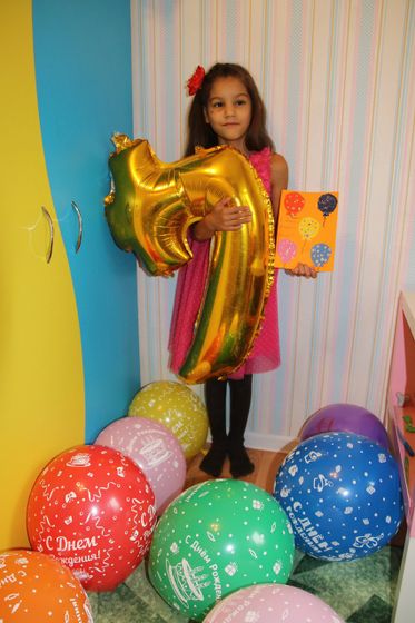 Вике - 7 лет!