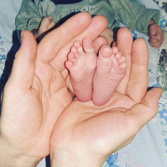 💗ещё СОВСЕМ МАЛЮСЕНЬКИЕ НОЖКИ...