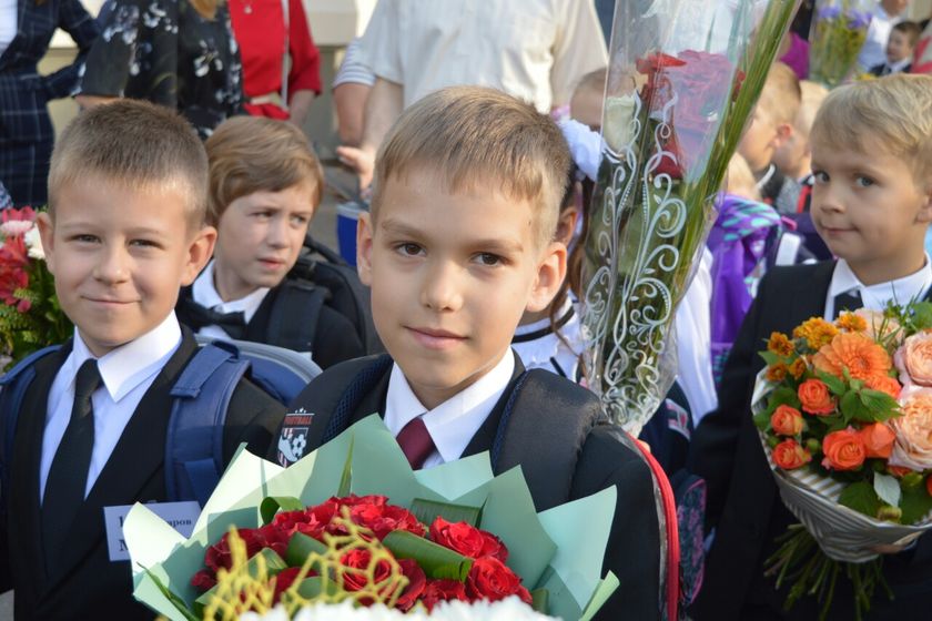Первый раз в первый класс!, 2.09.2019.