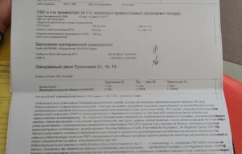 Биохимический скрининг