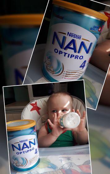 Смесь Нан 4 Оптипро