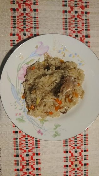 Плов с уткой