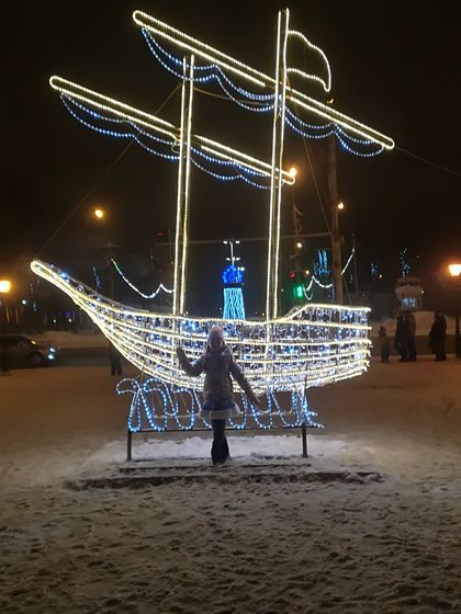 Поездка в Кострому. Ч.1. Новогодняя Кострома и прогулки по городу