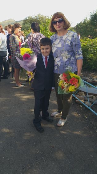 Наш первоклашка