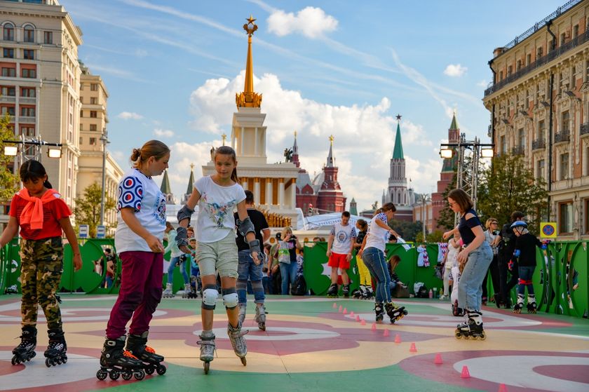Прогулка в день города