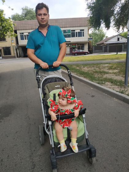 Дочке 1 июля исполнился годик!