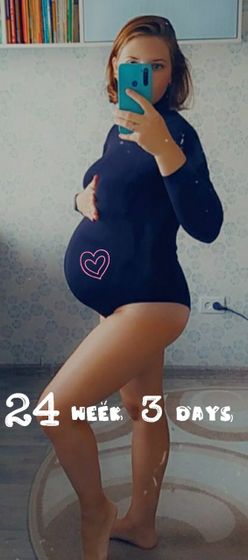 24 недели+3 дня