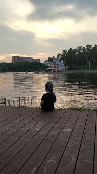 Второй день атакуем парк.
