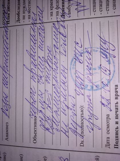 Расшифруйте диагноз