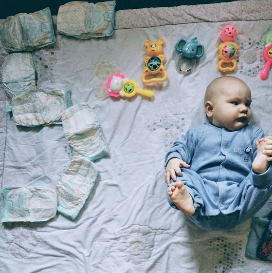 Аннушке 5 месяцев .Время