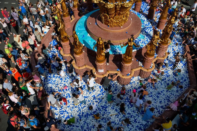 Прогулка в день города