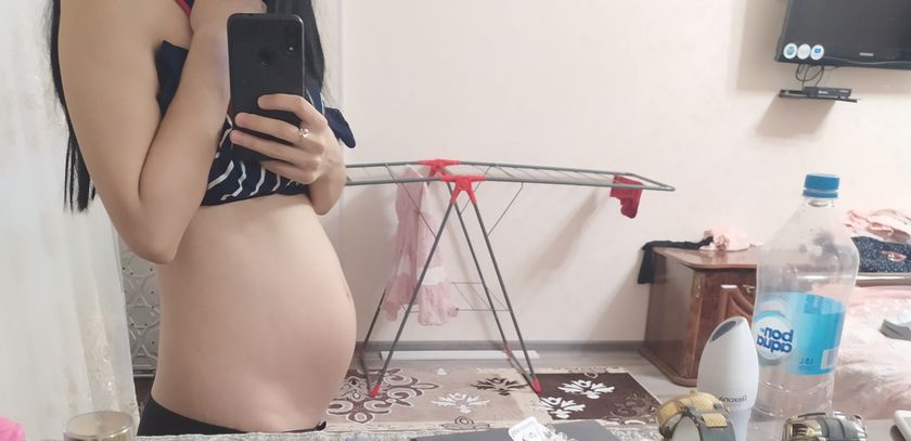 24недель и животик