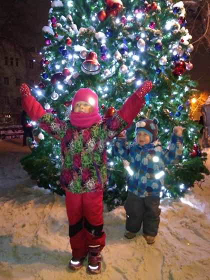 Немного новогоднего настроения ❄️❄️❄️
