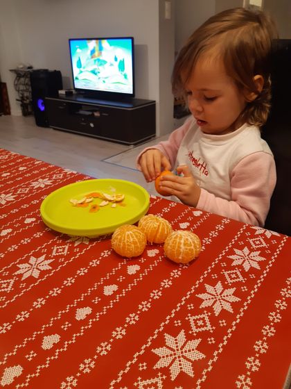 На днях малявка решила