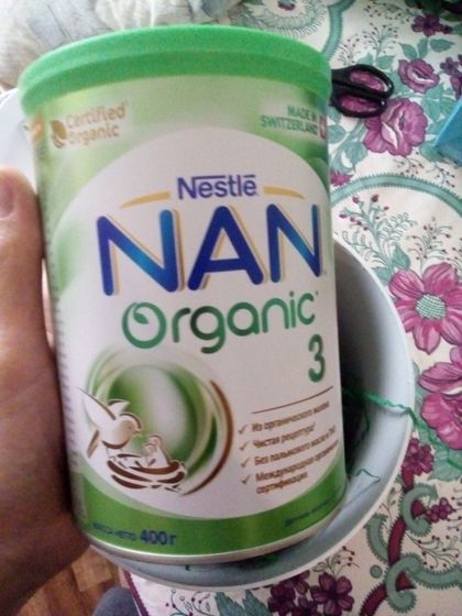 Тестирование молока Nestle NaN Organic 3