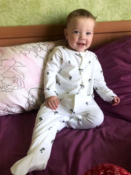 Уже 8 месяцев нашему сыночку ☺️
