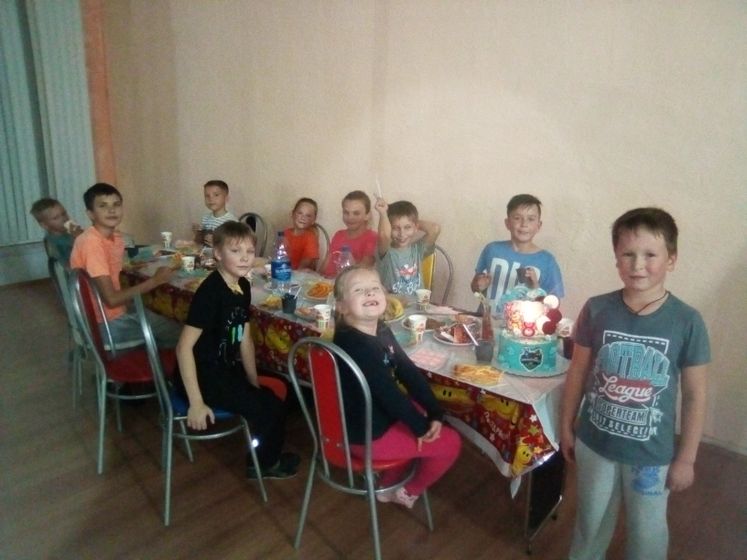 День рождение старшего сына.
