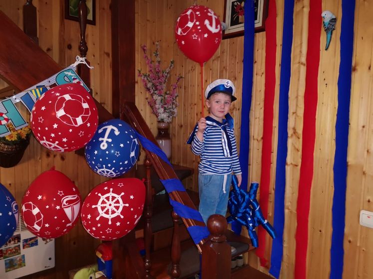 Тёме 4 года и наша морская вечеринка! часть 3-торжественная