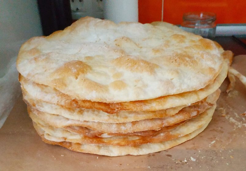 Очень простой рецепт коржей торта